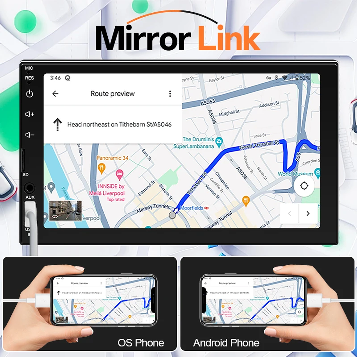 Rádio Carro 2 Din 7