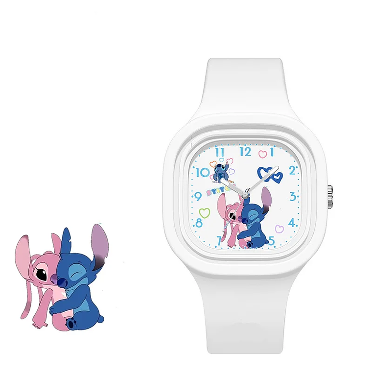 Relógio de Pulso Lilo & Stitch com Diamantes de Quartzo – Design Kawaii Disney para Mulheres e Meninas 18