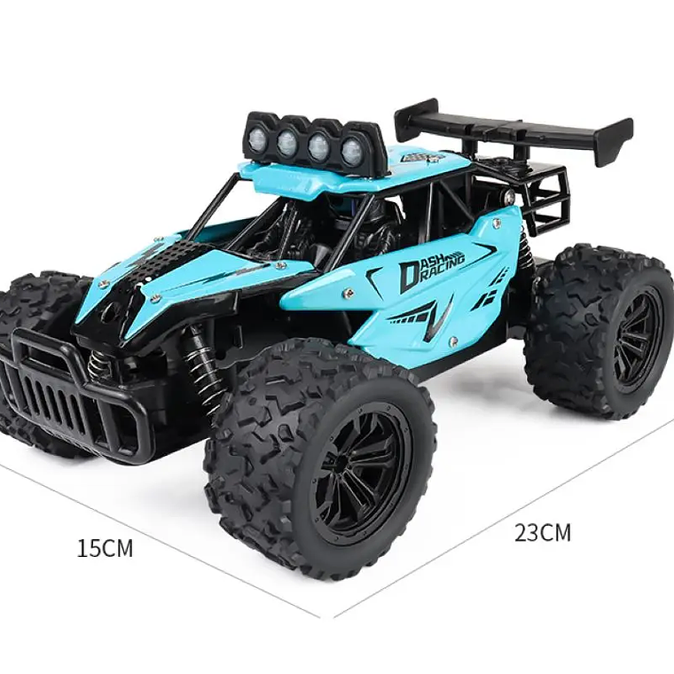 Carro RC 1:16 RC8 Off-Road 2.4G | Controle Remoto Proporcional, Big Foot Escalador, Alta Velocidade 20km/h 5