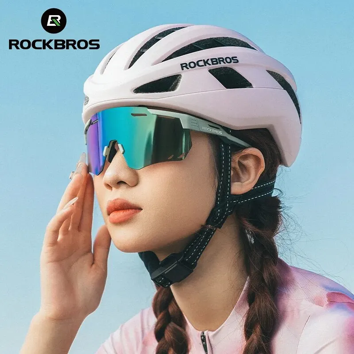 Óculos Ciclismo ROCKBROS SP323 | Lentes Fotocromáticas/Polarizadas, TR-90, UV400, 28g – Unissex para MTB e Golfe 3