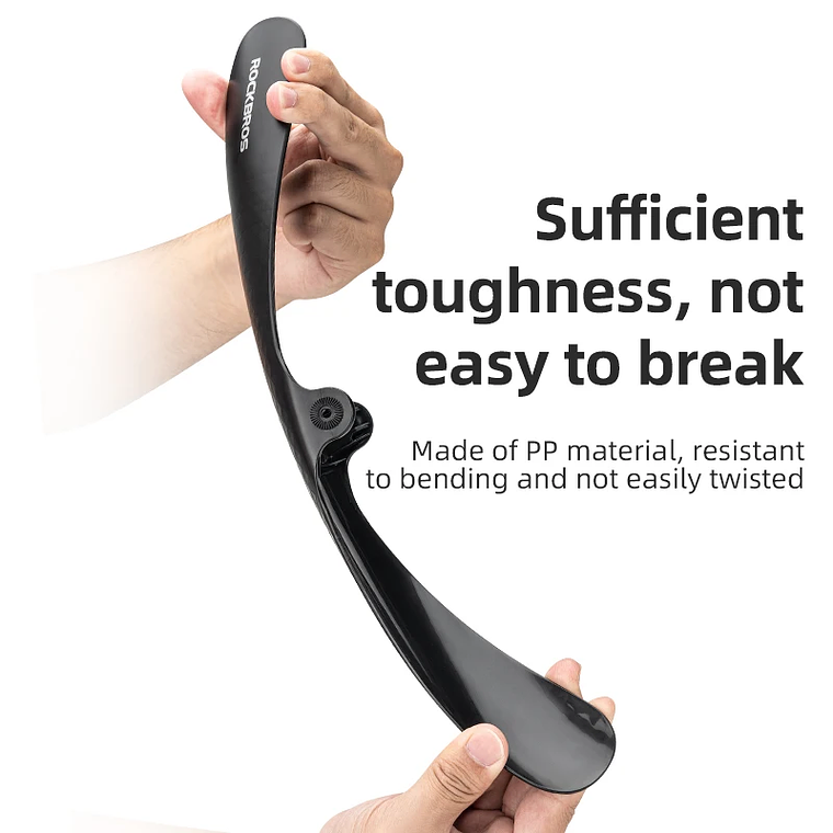 Para-Lamas Bicicleta ROCKBROS FK-891 | Par de Saliências PP + Alumínio, Instalação Rápida, Ajustável – Dianteiro e Traseiro 3