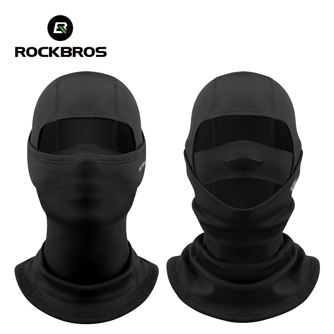 Máscara Térmica Ciclismo Inverno ROCKBROS | Capuz Cervical Anti-Vento, Poliéster Elástico para Ski e Pesca 1