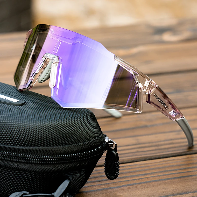 Óculos de Ciclismo ROCKBROS Fotocromáticos SP291 | Lentes UV400, Proteção Solar, TR-90, 31g Unissex 10