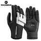 Luvas de Ciclismo Inverno ROCKBROS S317 - Toque no Ecrã, Palma em Silicone, Quentes, para MTB e Ski - Thumbnail 7