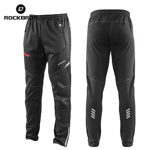 Calças de Ciclismo Inverno ROCKBROS YPK009-1 - Térmicas, Impermeáveis, Corta-Vento, Para Homem, MTB e Estrada