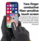 ROCKBROS MT025-1 Winter Cycling Gloves - Touchscreen, Fleece Lining, Windproof, For Men, 30g - thumbnail 2