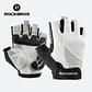Luvas de Ciclismo Meia-Dedo ROCKBROS S030 - Com Almofada em Gel, Respiráveis, Unissexo, para MTB e Estrada - Thumbnail 8