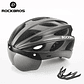 ROCKBROS TT-16-TI Cycling Helmet - 251g, Photochromic Visor, EPS, For Men and Women, MTB - thumbnail 1