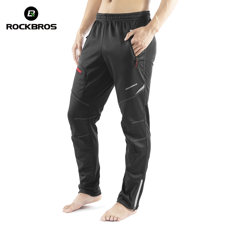 ROCKBROS YPK009-1 Winter Cycling Pants - Thermal, Waterproof, Windproof, for Men, MTB and Road 4