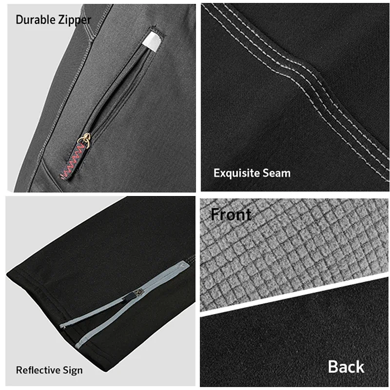ROCKBROS YPK009-1 Winter Cycling Pants - Thermal, Waterproof, Windproof, for Men, MTB and Road 6