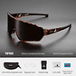 ROCKBROS 10162 Polarized Cycling Glasses - Interchangeable TAC Lenses, TR-90 Frame, 30g, Unisex - thumbnail 9