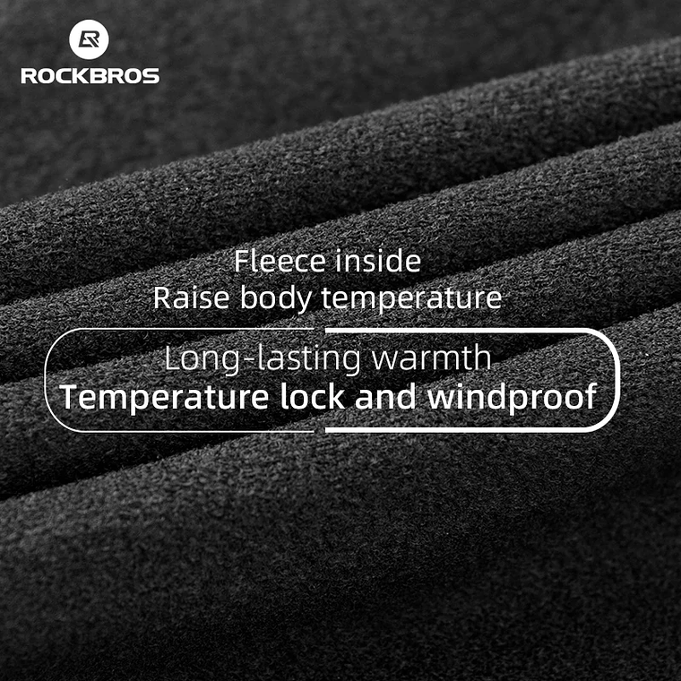 ROCKBROS LKPJ003 Winter Cycling Leggings - Thermal, Windproof, Fleece Lining, for Men 2