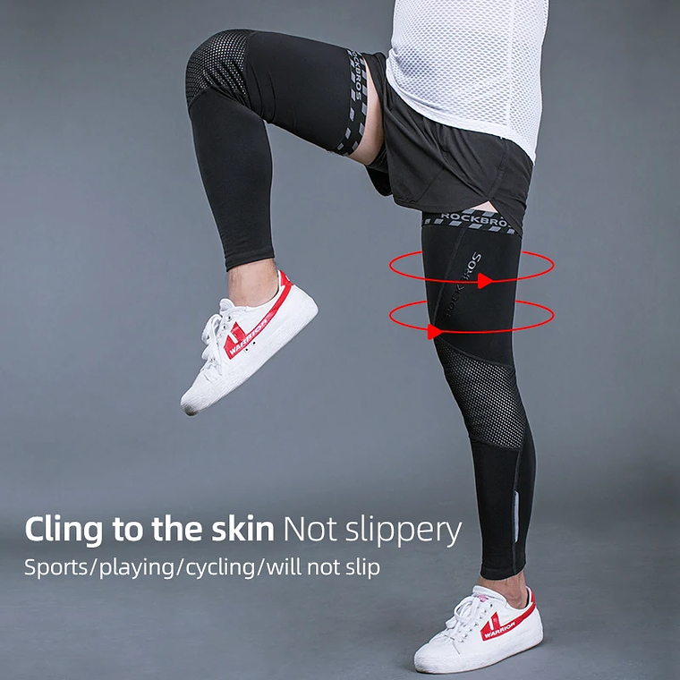 ROCKBROS LKPJ003 Winter Cycling Leggings - Thermal, Windproof, Fleece Lining, for Men 4