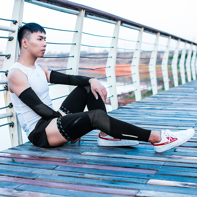 ROCKBROS LKPJ003 Winter Cycling Leggings - Thermal, Windproof, Fleece Lining, for Men 5