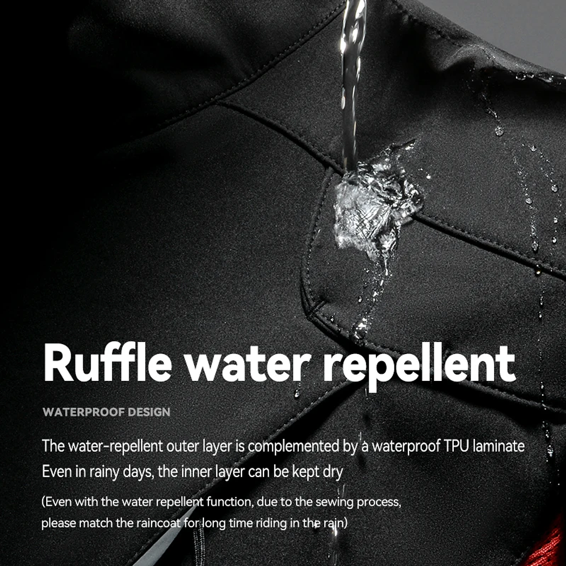 ROCKBROS Winter Bicycle Jackets Keep Warmer Windproof Thermal Fleece Bike Jersey Coat Sports MTB Road Riding Cycling Jacket Tops 5