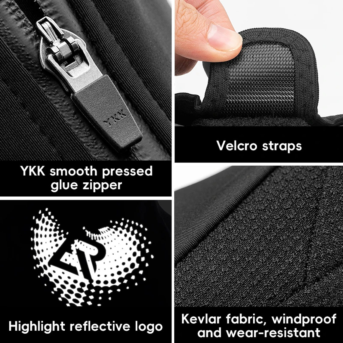 Coberturas para Sapatilhas de Ciclismo Inverno ROCKBROS LF1274 - Térmicas, Corta-Vento, Impermeáveis, Para MTB e Estrada 6