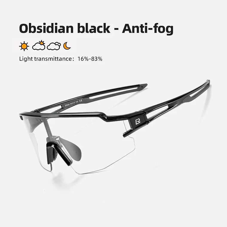 ROCKBROS 10172FW/10175FW Cycling Glasses - Photochromic Lenses, Anti-Fog, UV400, TR-90 6