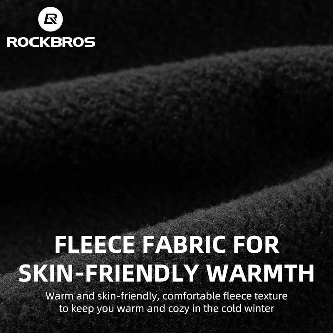 ROCKBROS 15420013 Winter Cycling Vest - Fleece Lining, Windproof, Water Repellent, with Pocket, Men's 4