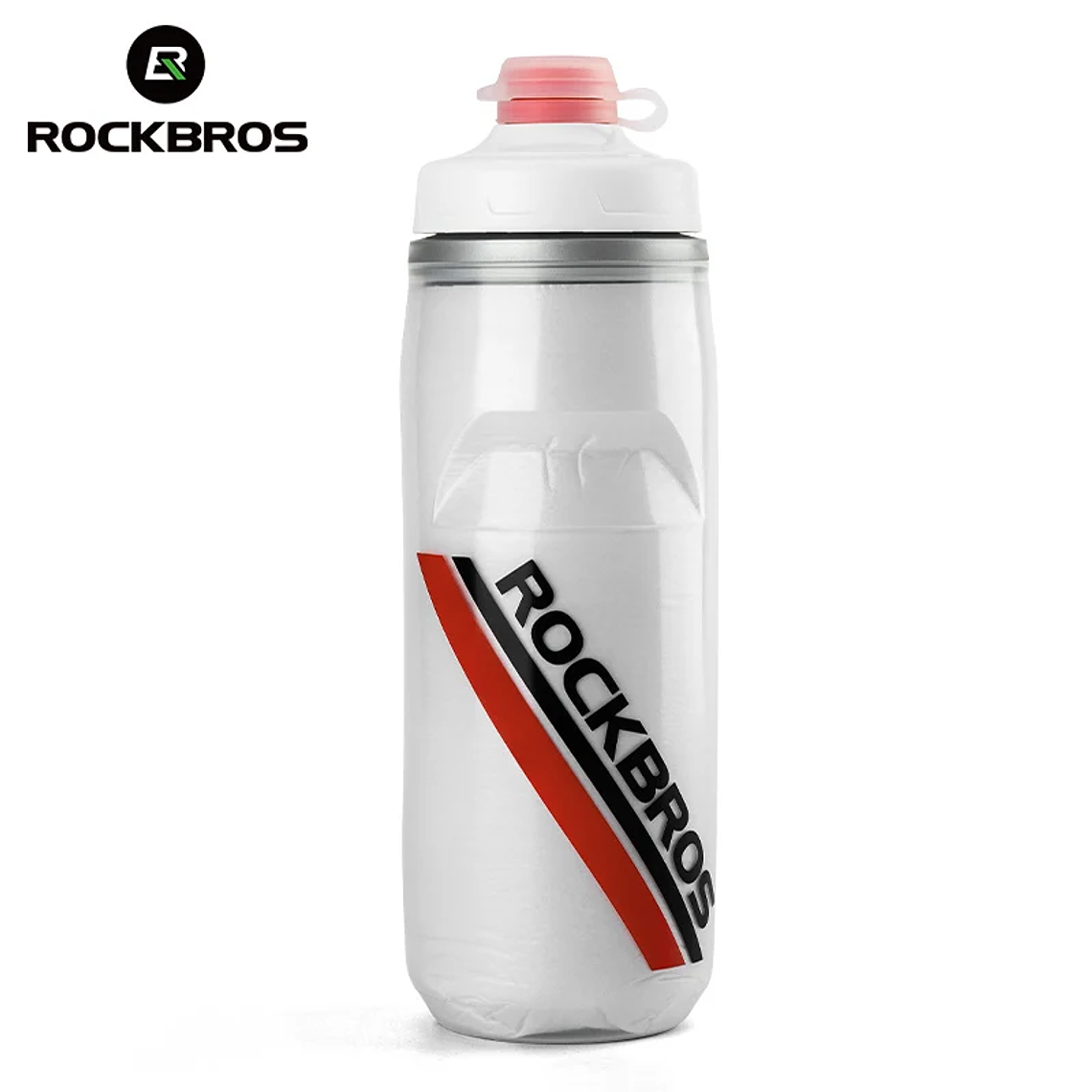 Bidão Isotérmico para Bicicleta ROCKBROS 620ml - Manter Frio, Tripla Camada, Sem Gotejo, 95g, 5 Cores 12