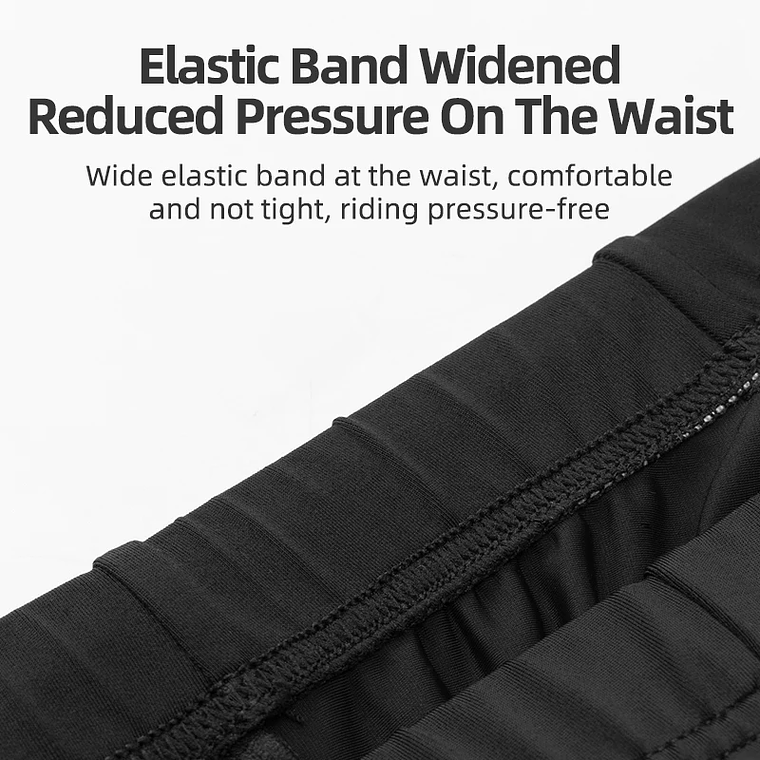 Calças de Ciclismo ROCKBROS RK2004 - Respiráveis, Corte 3D, Forro Acolchoado, Unissexo, Para MTB e Estrada 4