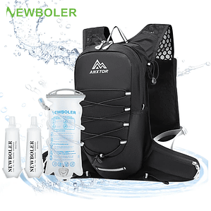 Mochila de Trekking e Campismo 40L NEWBOLER - Impermeável, Leve, Grande Capacidade, com Sistema Respirável, para Caminhada e Viagem