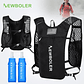 NEWBOLER Hydration Vest for Running 196g - Ultra Lightweight, Breathable, Unisex, for Trail Running, Marathon and Cycling - thumbnail 1
