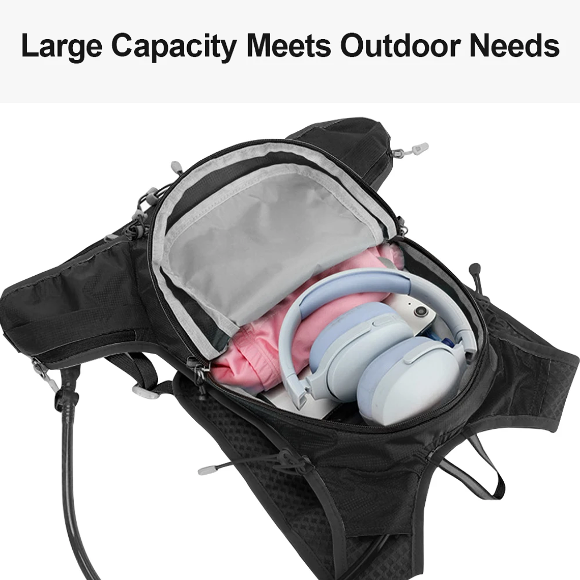 NEWBOLER 20L Hydration Backpack - Lightweight, Breathable, with Water Reservoir, for Cycling, Hiking, Trail Running and Mountaineering. 3