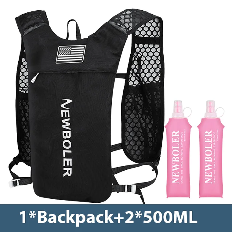 NEWBOLER BAG649 Running Hydration Vest - Ultralight 196g, Breathable, with Front Panel, for Trails and Marathons 7