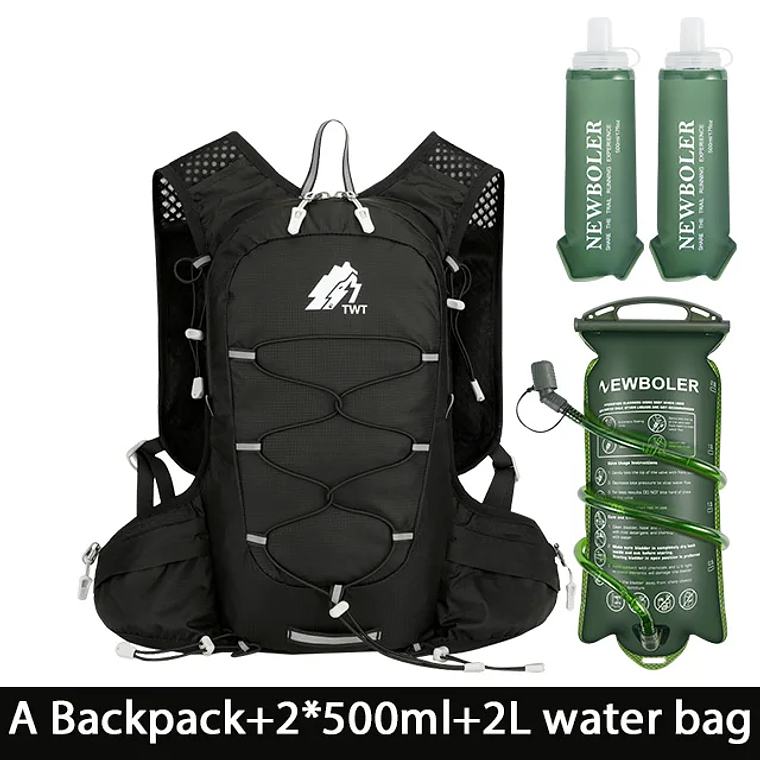 NEWBOLER 20L Hydration Backpack - Lightweight, Breathable, with Water Reservoir, for Cycling, Hiking, Trail Running and Mountaineering. 7