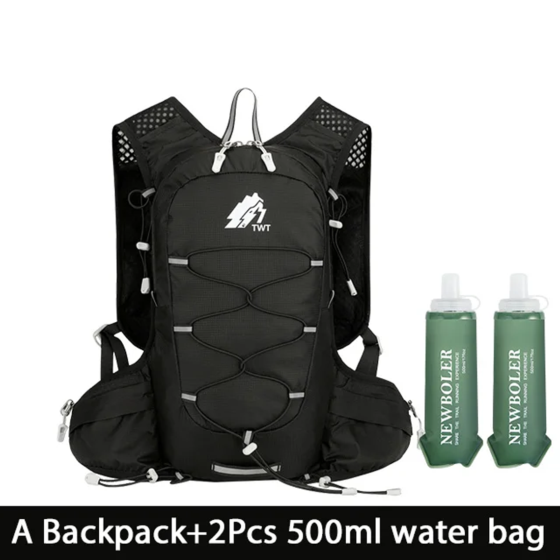 NEWBOLER 20L Hydration Backpack - Lightweight, Breathable, with Water Reservoir, for Cycling, Hiking, Trail Running and Mountaineering. 8