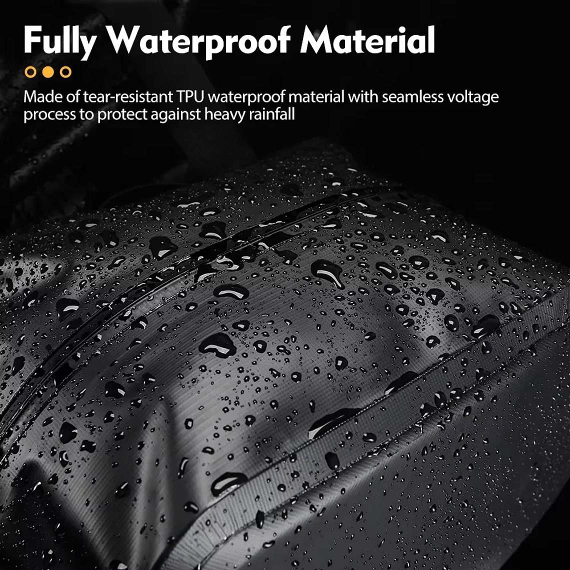 NEWBOLER 30L Rear Rack Bicycle Bag - Waterproof, Large Capacity, Made of TPU, for Travel, Bicycle Touring and E-Bike. 3