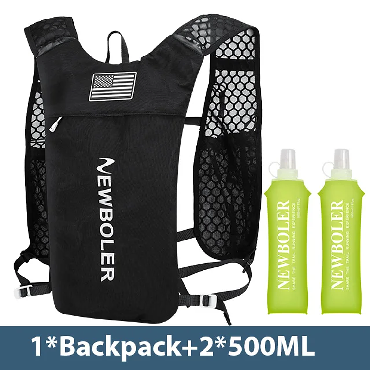 NEWBOLER BAG649 Running Hydration Vest - Ultralight 196g, Breathable, with Front Panel, for Trails and Marathons 10