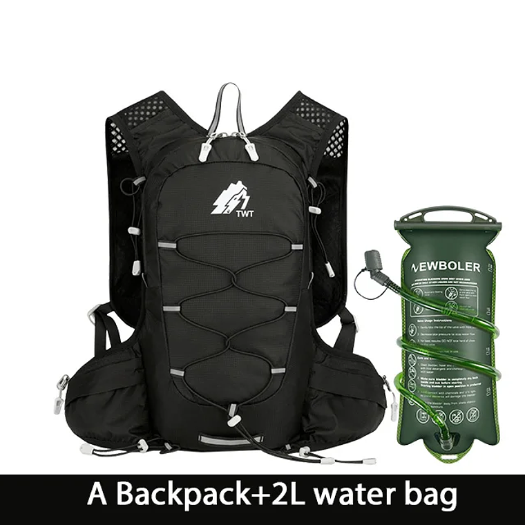 NEWBOLER 20L Hydration Backpack - Lightweight, Breathable, with Water Reservoir, for Cycling, Hiking, Trail Running and Mountaineering. 9