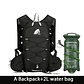 NEWBOLER 20L Hydration Backpack - Lightweight, Breathable, with Water Reservoir, for Cycling, Hiking, Trail Running and Mountaineering. - thumbnail 9