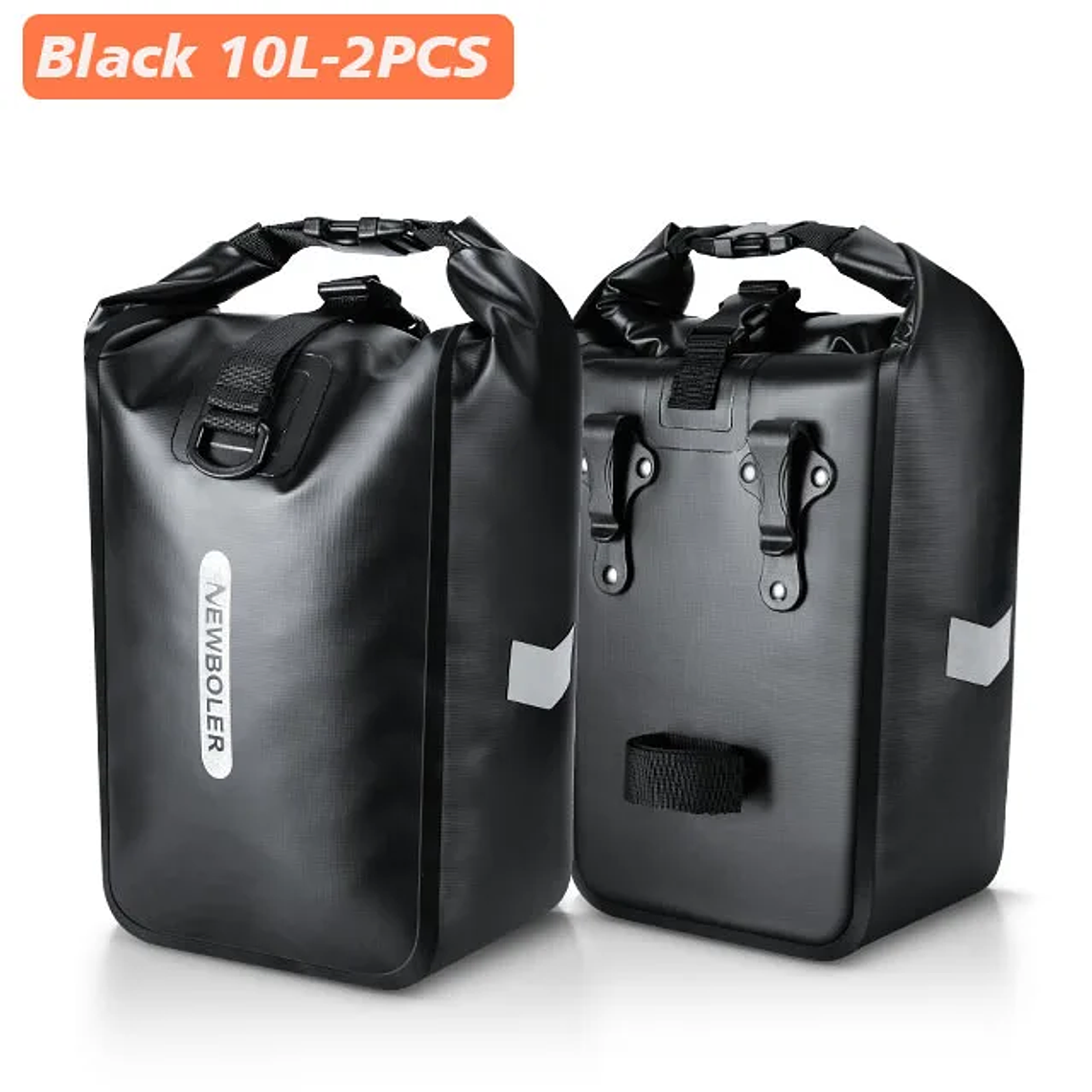 Alforge para Bicicleta NEWBOLER BAG212 - 10L/20L, Impermeável PVC, Design Rolável, Multifuncional 14