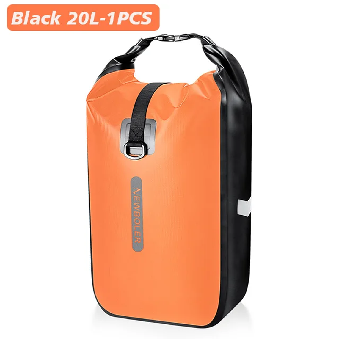 Alforge para Bicicleta NEWBOLER BAG212 - 10L/20L, Impermeável PVC, Design Rolável, Multifuncional 15