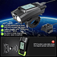 NEWBOLER 3-in-1 Bicycle GPS - GPS Computer, 800LM Headlight, 120dB Horn, 4 Light Modes, Waterproof, for Cycling - thumbnail 6