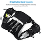 NEWBOLER 5L Hydration and Running Vest - Lightweight Breathable Backpack with Bottles for Running, Hiking, and Cycling - thumbnail 5