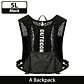 NEWBOLER 5L Hydration and Running Vest - Lightweight Breathable Backpack with Bottles for Running, Hiking, and Cycling - thumbnail 7