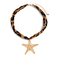 Colar Multicamadas Étnico Ingemark - Veludo, Corrente, Pingente Concha/Estrela-do-Mar/Coração, Tendência 2025 - Thumbnail 5