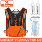 NEWBOLER 5L Hydration and Running Vest - Lightweight Breathable Backpack with Bottles for Running, Hiking, and Cycling - thumbnail 12