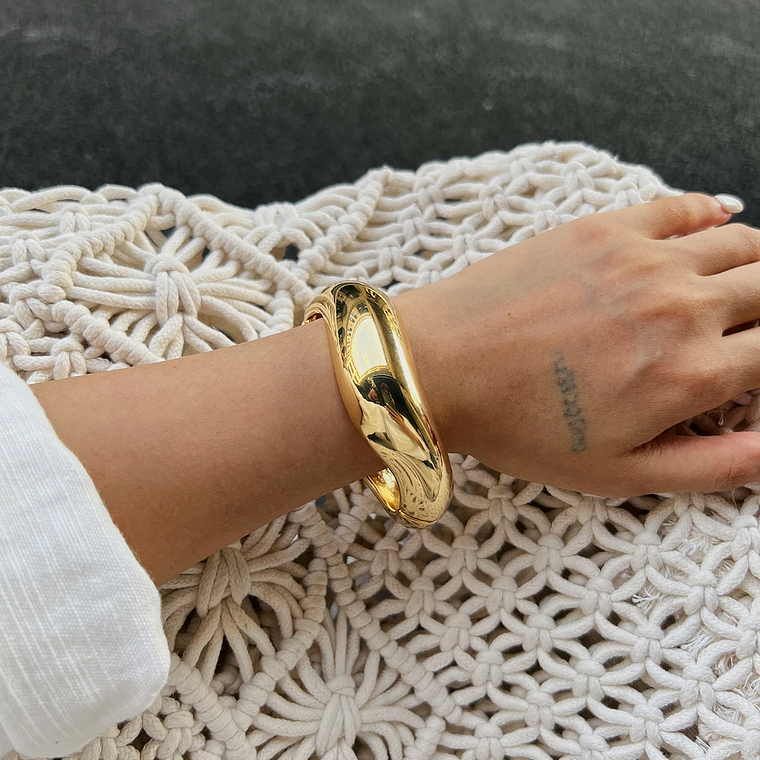 Braceletes de Resina Y2K Bohó 2025 | 3 Estilos Grossos Geométricos, Punk Grunge | Acessório Festa ou Casual 7