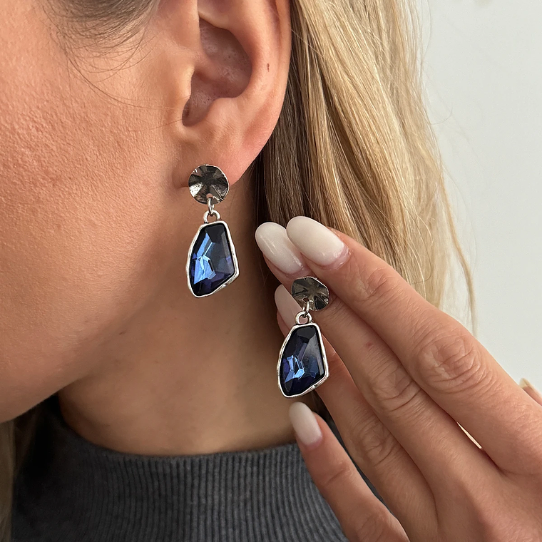 Brincos Góticos Geométricos com Pingente de Acrílico Ingemark | Brincos de Queda em 3 Cores para Mulheres - Presente Fashion 8