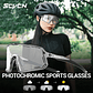 SCVCN S164 Cycling Glasses - Photochromic Lenses and Extra-Wide Field of Vision (151mm) | UV400 - thumbnail 2