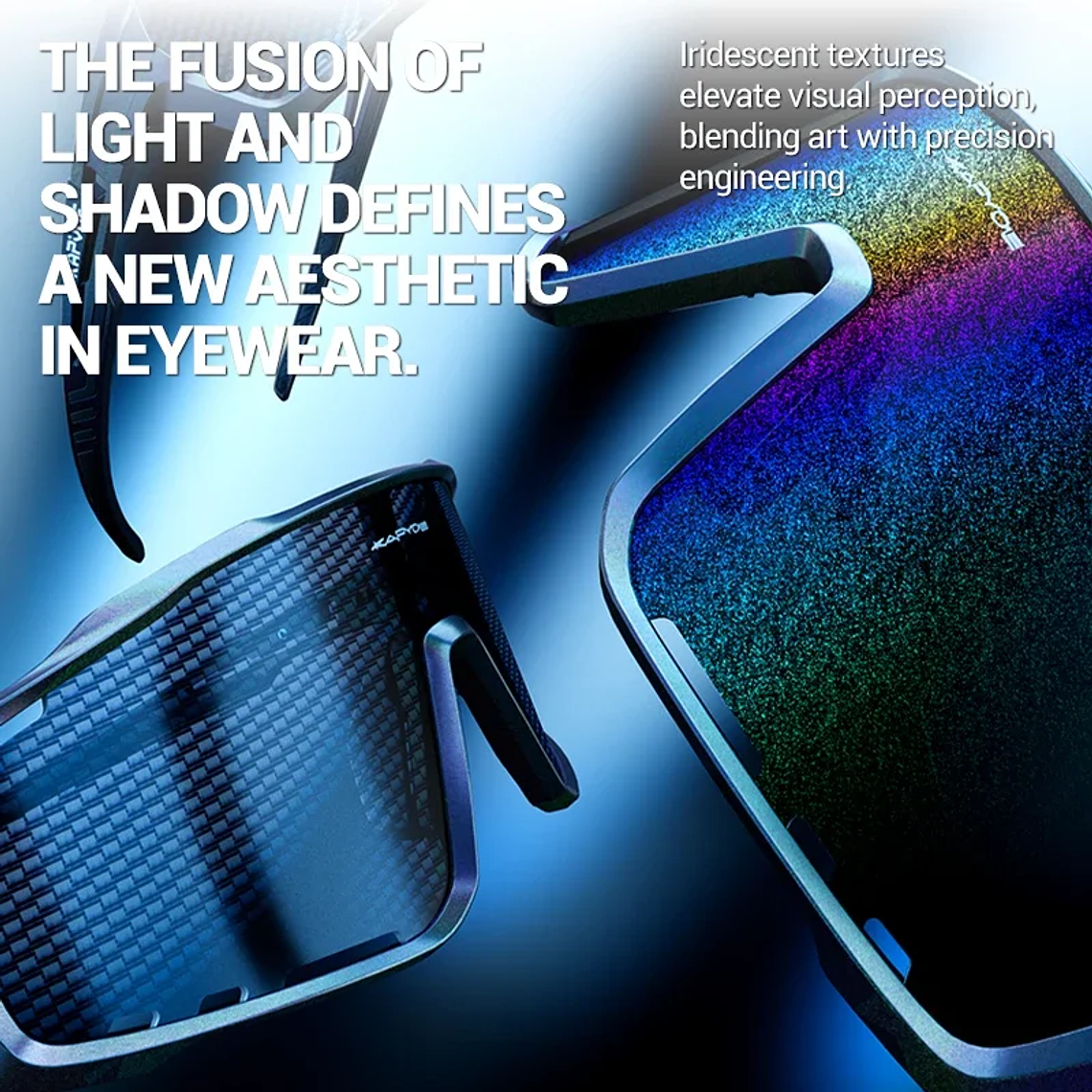 Óculos de Ciclismo com Lentes Nano KAPVOE | Tecnologia UV400, Anti-Embaciamento | Para BTT, Estrada e Desporto 5