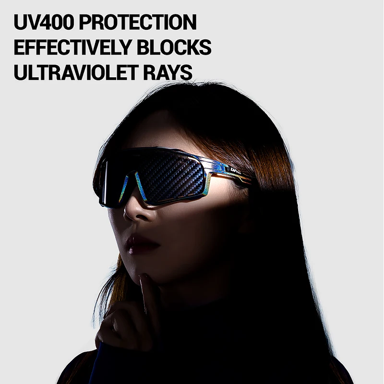 Óculos de Ciclismo Profissionais KAPVOE K76 - Lentes Nano, UV400, Armação TR-90 | Unissex 2