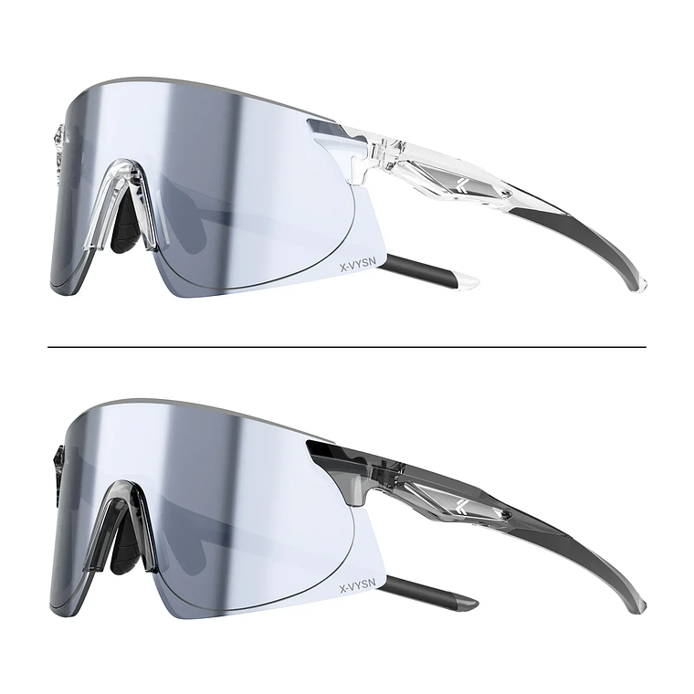 Óculos Fotocromáticos KAPVOE para Ciclismo e Running | UV400, Lentes que Ajustam ao Sol | Unissexo para MTB e Outdoor 8