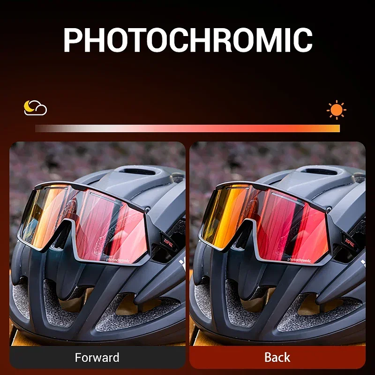 KAPVOE Photochromic Outdoor Cycling Sunglasses Bike Cycling Glasses Men Women MTB Road Bicycle Sports Running UV400 Goggles Sale 3