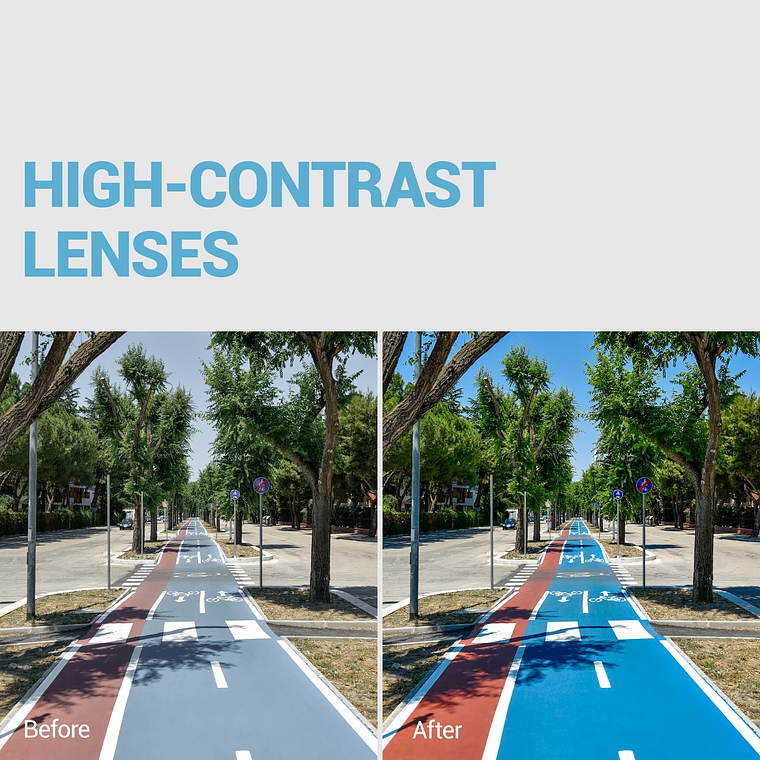 Óculos de Ciclismo Modernos KAPVOE | Proteção UV400 e Design Ergonómico para Desporto 3