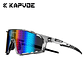 Óculos de Ciclismo com Lentes Nano KAPVOE | Tecnologia UV400, Anti-Embaciamento | Para BTT, Estrada e Desporto - Thumbnail 7